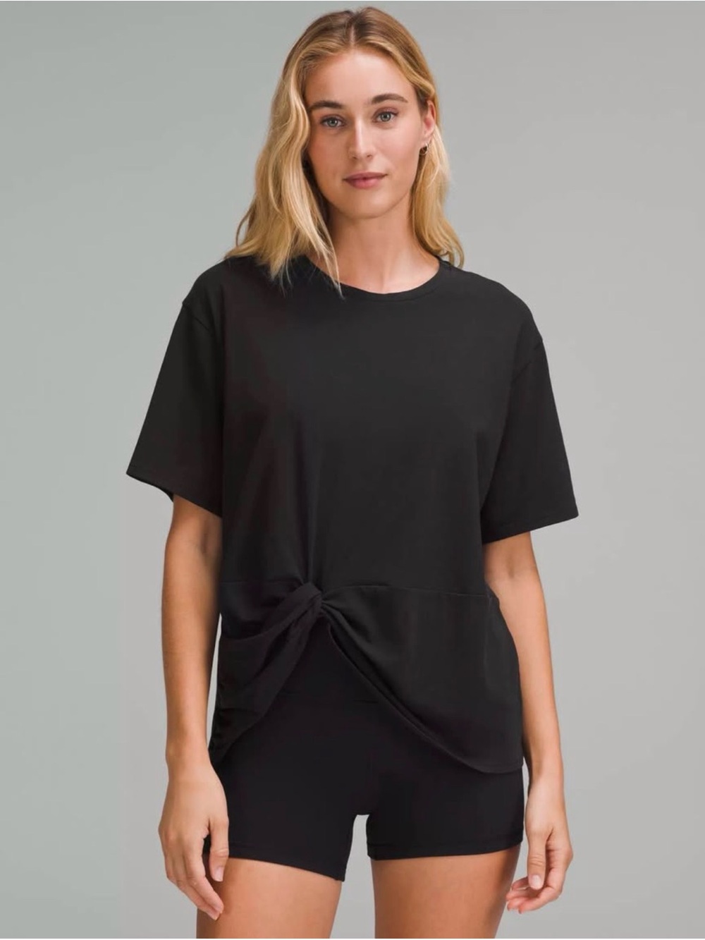 NWT - LULULEMON Twist Front Oversized Fit Tee - Small